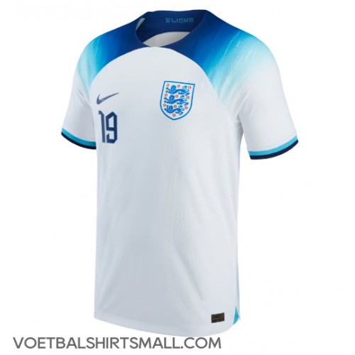 Engeland Mason Mount #19 Voetbalkleding Thuisshirt WK 2022 Korte Mouwen